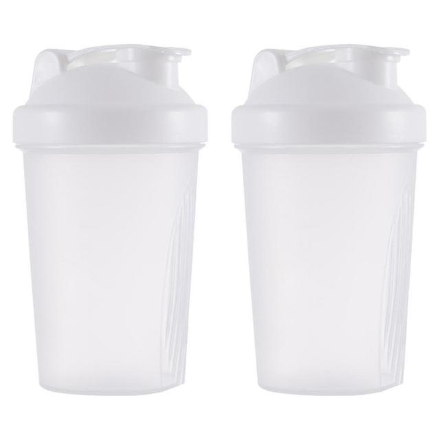 Shaker Bottle Protein Storage voor Powder Workout Gym Wire Whisk Balls White on Productcaster.