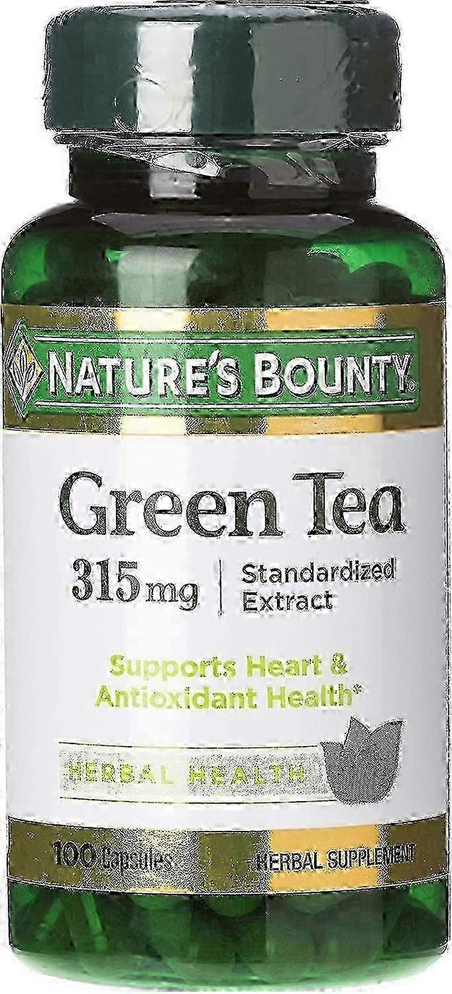 Natures Bounty Nature's bounty green tea, 315 mg, capsules, 100 ea on Productcaster.