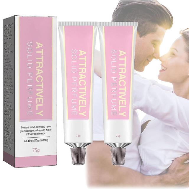 Mystikk Belle Pheromone Solid Parfyme, Bærbar Pocket Langvarig Balm Parfyme, Feromon For kvinner å tiltrekke menn 2pcs Adult Female on Productcaster.