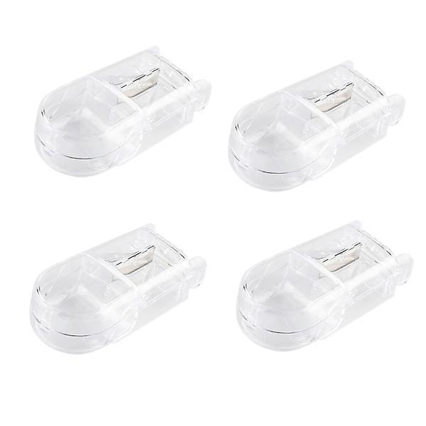 pill cutters for small and large pills, pill separator with blades to split your pills and tablets in half and transport your medications d.d on Productcaster.