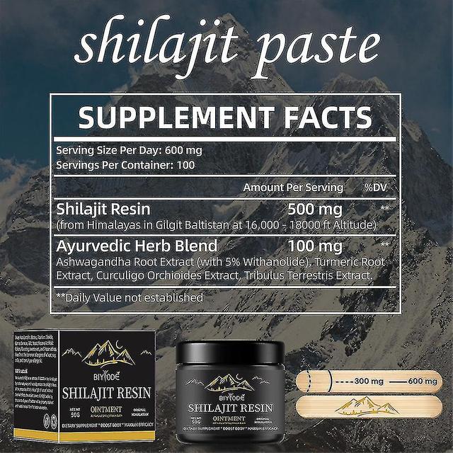 1-5x Pure 100 Himalayan Shilajit Soft Resin Organic Extremely Potent Fulvic Aci-q 2PCS cream on Productcaster.