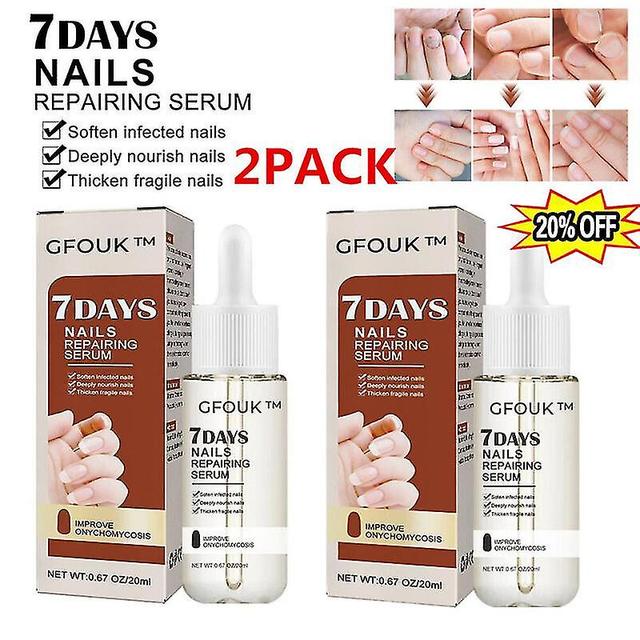 2X GFOUK 7 Days Nail Growth &Strengthening Serum,Nail Growth And Strength Serum Hk on Productcaster.