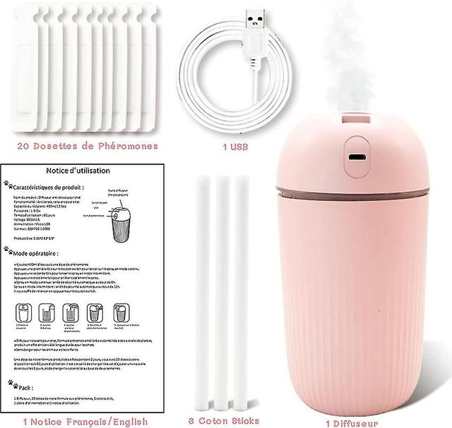 Anti-stress diffusor för katter, 60-dagars lugnande kit, mycket effektiv formel baserad på Bach Flower Ex WYBEST on Productcaster.