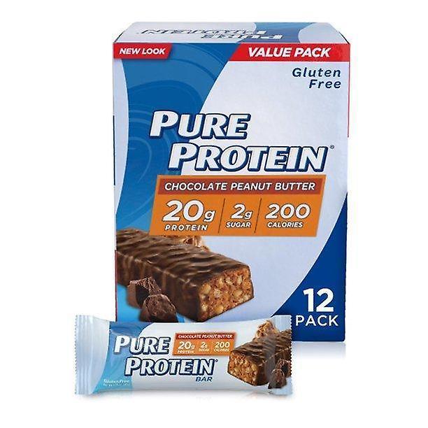 Pure protein bars, chocolate peanut butter, 20g protein, 1.76 oz, 12 ct on Productcaster.