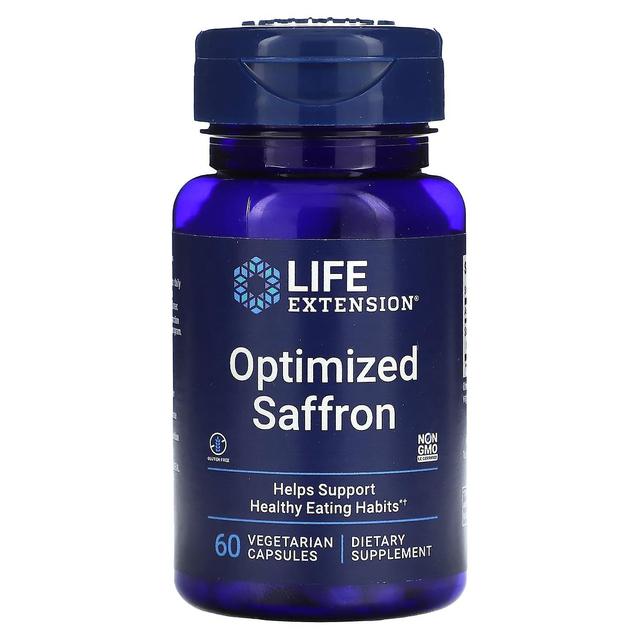 Life Extension Livsförlängning, optimerad saffran, 60 vegetariska kapslar on Productcaster.