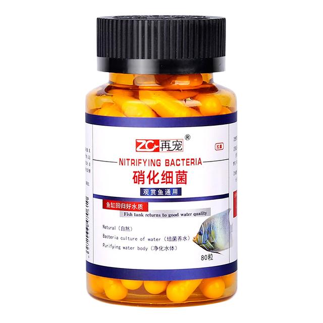 Unbrand Nitrifying Germ Capsules Water Purificifying Agent Water Quality Stabilizer Concentrated Dry Powder Germen Nitrobacterium Capsules naranja on Productcaster.