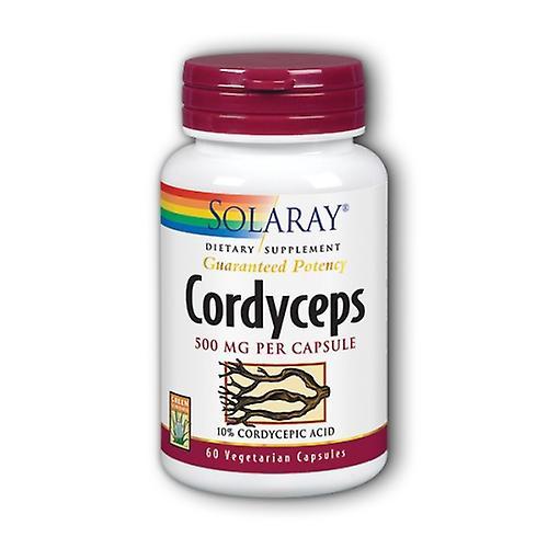 Solaray Cordyceps,500 mg,60 Caps (Pack of 3) on Productcaster.