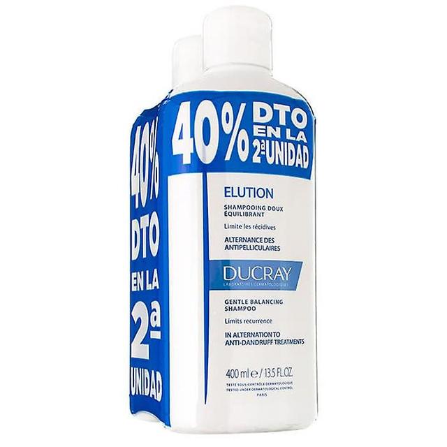 Ducray elution shampoo 2x400ml on Productcaster.