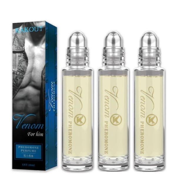 Nailao 3pcs 10ml Venom Pheromone Perfume For Men/women Lasting Stimulating on Productcaster.