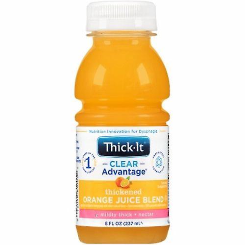 Kent Precision Foods Thickened Beverage Thick-It Clear Advantage 8 oz. Container Bottle Orange Flavor Ready to Use Nect, 8 Oz (Pack of 2) on Productcaster.