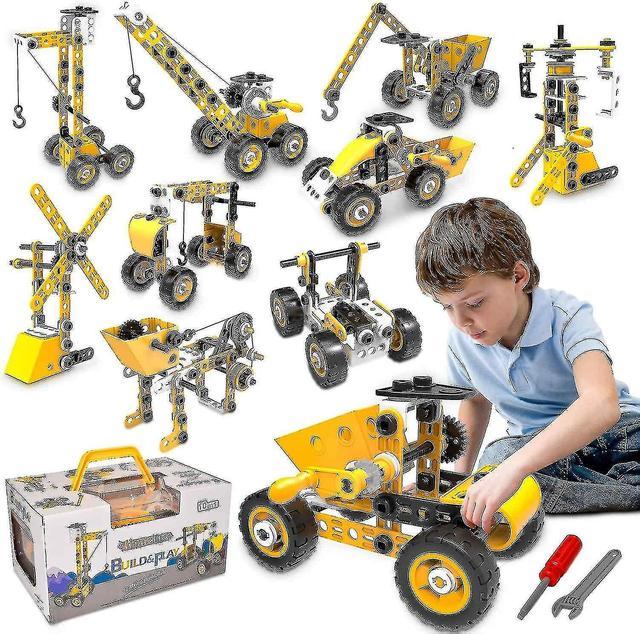 Educational Building Toys Stem Learning Kit, Construction Blocks For Preschool Kids, Engineering Toy on Productcaster.