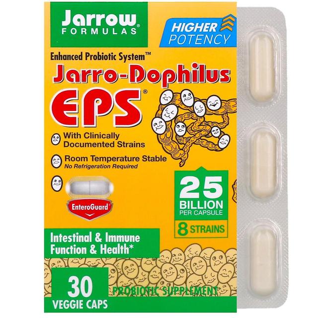 Jarrow Formulas, Jarro-Dophilus EPS, 25 Billion, 30 Veggie Caps on Productcaster.