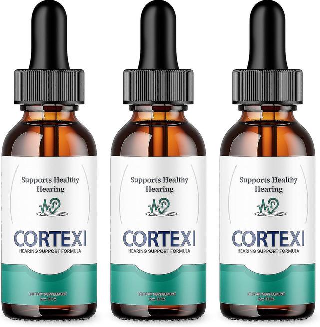 Gaoxing Cortexi Hearing Support Drops, Cortexi Ear Drops, Healthy Eardrum Promotes Auditory Clarity Supports Healthy Hearing 3pcs on Productcaster.