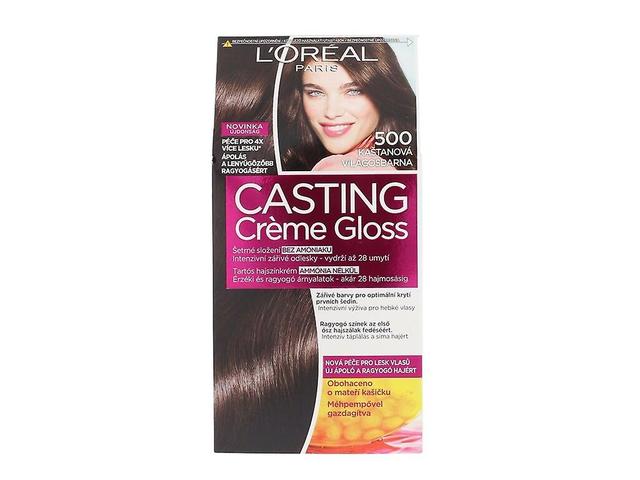 L'Oréal Paris - Casting Creme Gloss 500 Medium Brown - Dla Kobiet, 48 ml on Productcaster.