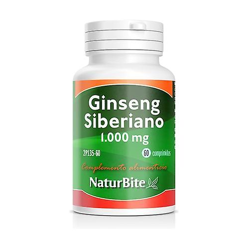 Naturbite Siberian Ginseng 60 tablets of 1000mg on Productcaster.