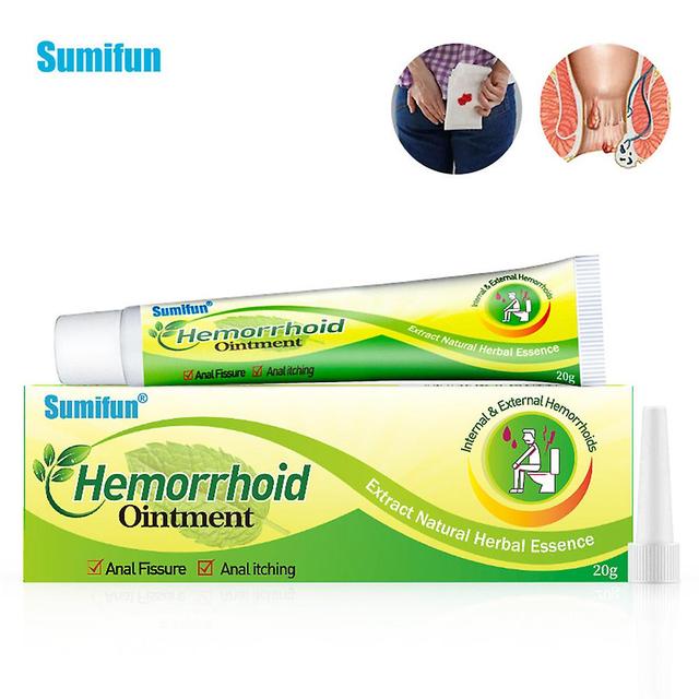 Sumifun Hemorrhoids Cream Hemorrhoids Suppository Internal And External Mixing New on Productcaster.