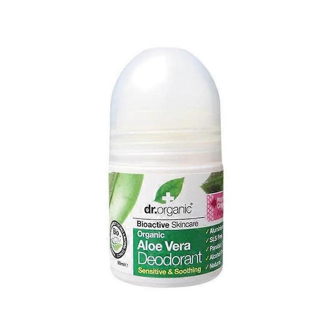 Refreshing aloe vera deodorant roll-on by dr organic on Productcaster.