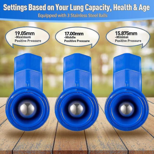 2023 Nuovo Lung Exerciser Mucus Remover - Muco naturalmente chiaro con il dispositivo di esercizi di respirazione Chang Zhao_fs on Productcaster.