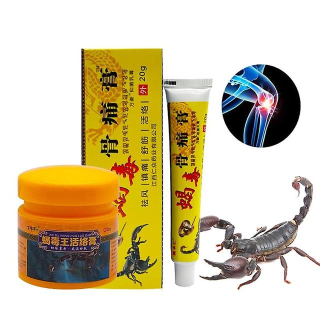 Fsu 2 Types Chinese Scorpion Venom Activ Cream Joint Rheumatism Arthritis Back Analgesic Cream Muscle Pain Ointment Health Care 1 on Productcaster.