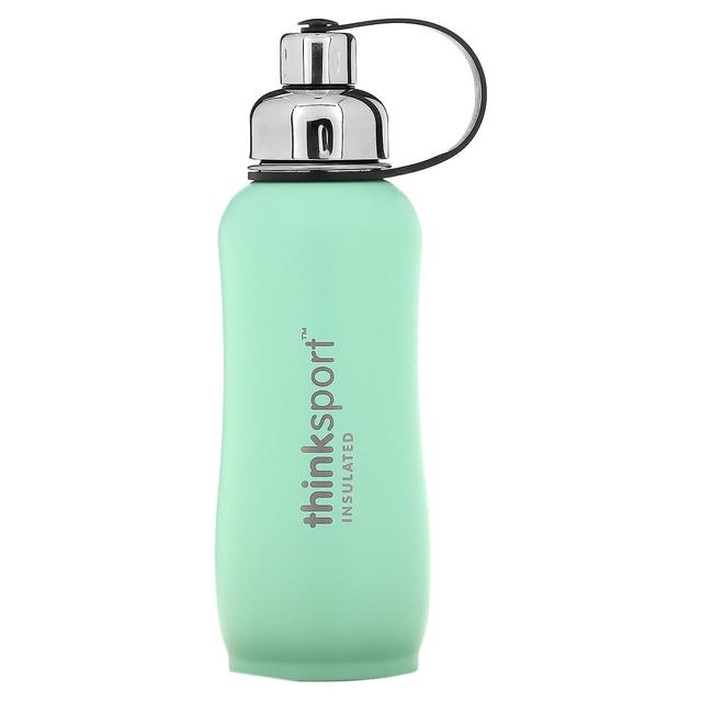 Think! Think, Thinksport, Insulated Sports Bottle, Mint Green, 25 oz (750 ml) on Productcaster.