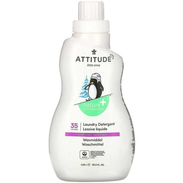 ATTITUDE, Kleines, Waschmittel, Süßes Schlaflied, 35,5 fl oz (1,05 l) on Productcaster.