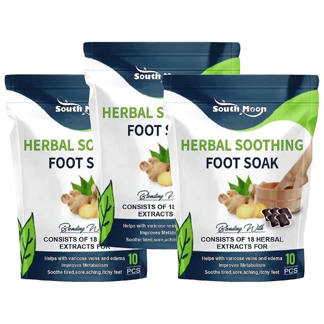 Herbal Detox &shaping Cleansing Foot Soak Beads Herbal Soothing Foot Soak Deeply Clean Foot Bath Bag bestaat uit 18 kruidenextracten voor verbetert... on Productcaster.