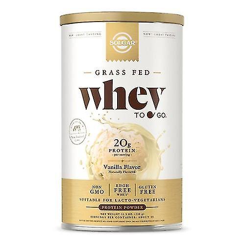 Solgar Whey To Go Protein Powder, Natural Vanilla Flavor 12 Oz (pack Of 1) on Productcaster.