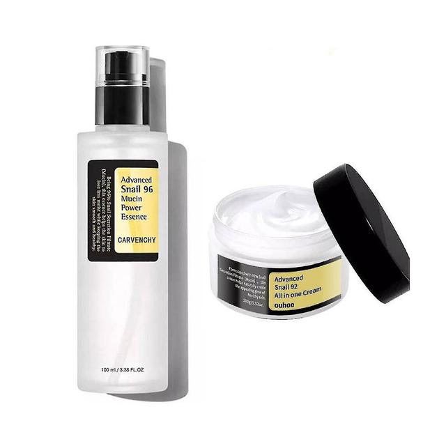 Manike Snail Protein Essence + Protein Anti-aging Cream - Protein Essence bevat natuurlijke antibacteriële ingrediënten, voorkomt acne en ontstekin... on Productcaster.