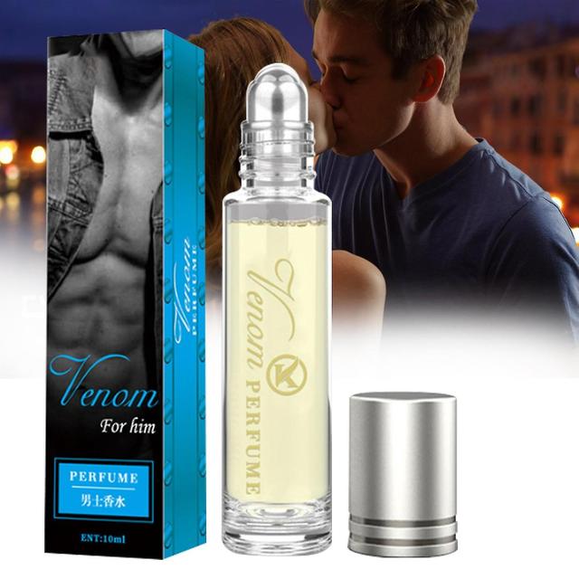 Lang anhaltendes leichtes Duft-Pheromon-Parfüm für Frauen und Männer, hochattraktive Roll-On-Parfümparty Für Männer 1pcs on Productcaster.