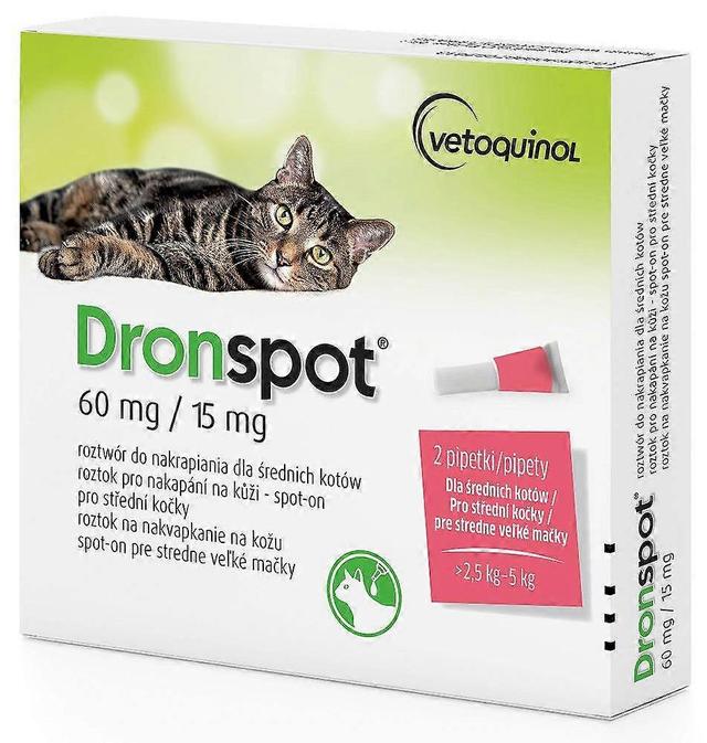 Vetoquinol Dronspot - 2,5 - 5 Kg on Productcaster.