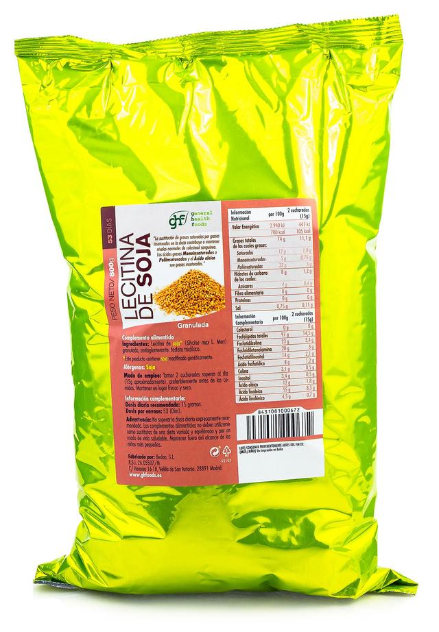 General Health Foods GHF Lecithin Taske 800 gr on Productcaster.