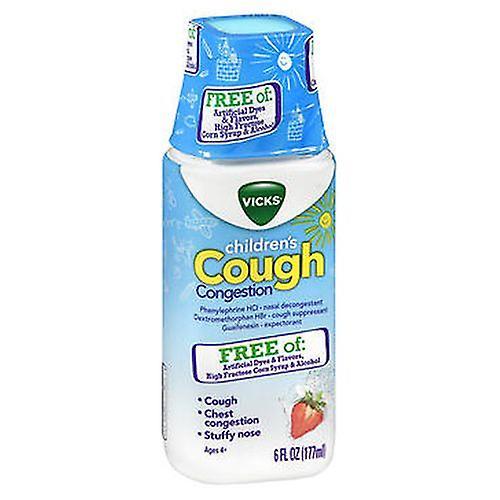 Vicks Children's Cough Congestion Liquid, 6 Oz (Pack of 1) on Productcaster.