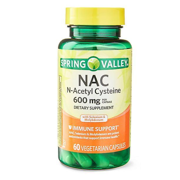 Spring valley nac with selenium & molybdenum, vegetarian capsules, 60 count on Productcaster.