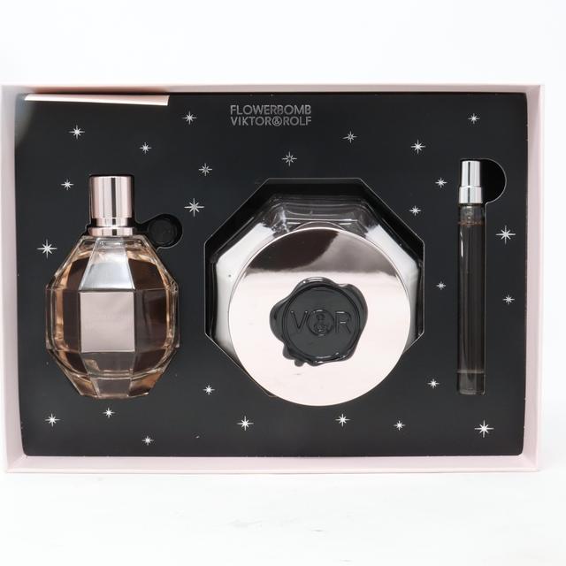 Viktor & Rolf Flowerbomb Eau De Parfum 3-Pcs Set / New With Box on Productcaster.