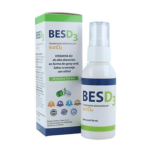 Besibz Besd3 spray (vitamin D3) 50 ml (Orange) on Productcaster.