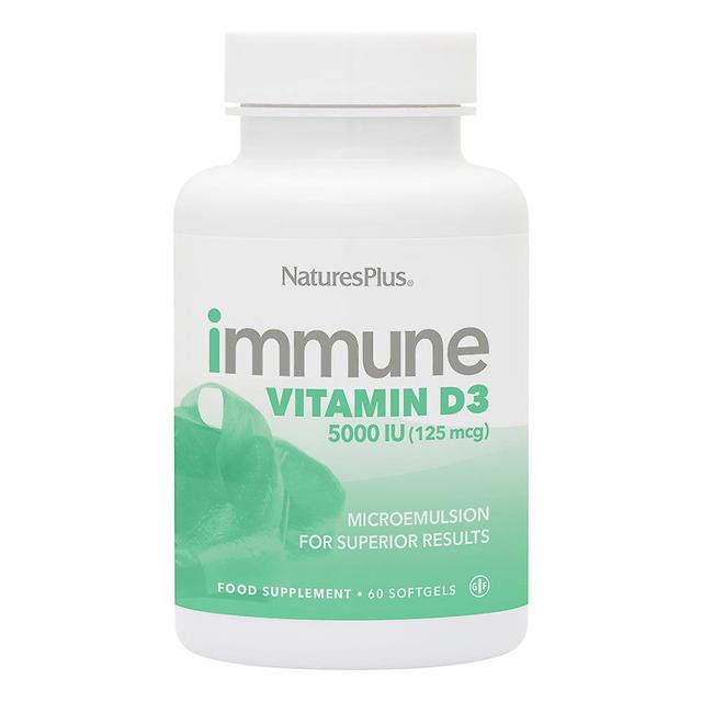 Nature's Plus Naturens plus immun vitamin d3 5000iu 60-talet on Productcaster.