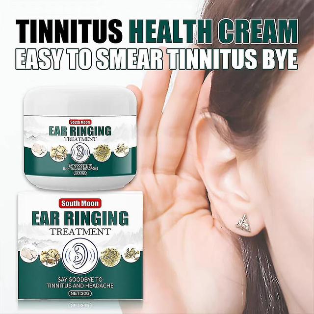 1/2pcstinnitus Behandling Creme Lindre Tinnitus Beroligende Cream Øre Sundhedspleje 30g 1pcs on Productcaster.