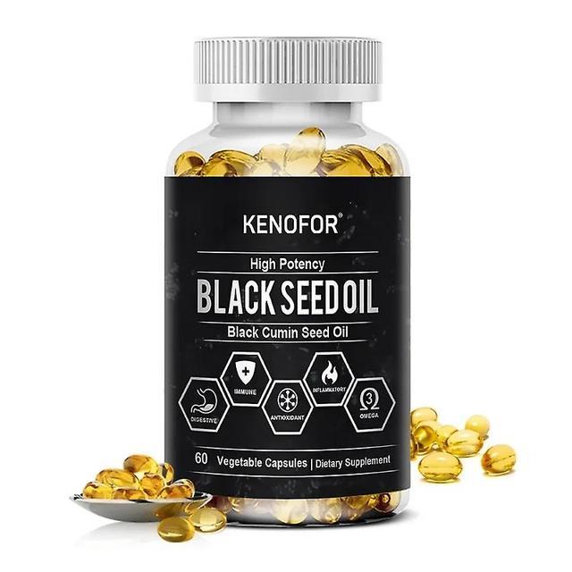 Sofirn Kenofor High Potency Black Seed Oil, Supports Gut Health, Brain Function, Joint Mobility, Hair, Heart and Skin Health 60 count-1 bottle on Productcaster.