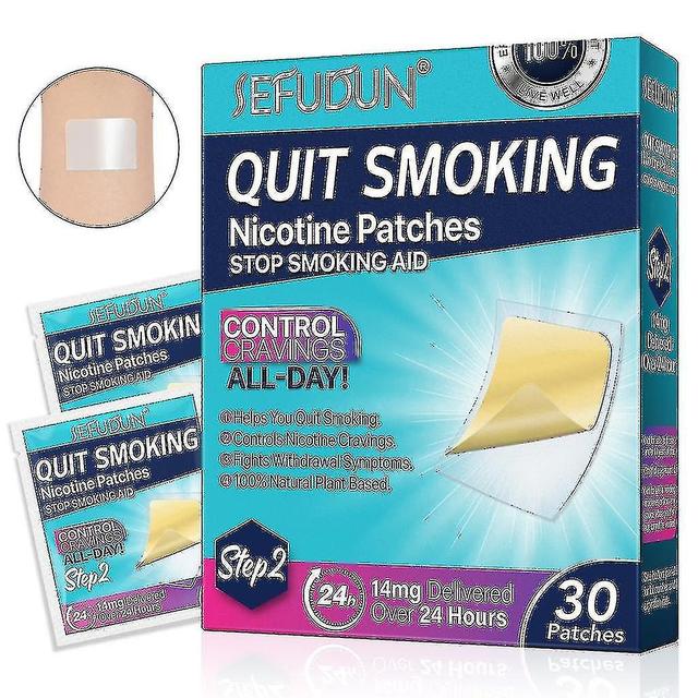 Stop Aid Craving Control Smoking Aid Clear Lung Support Patches Fit For Smokers-yuyu 2 on Productcaster.