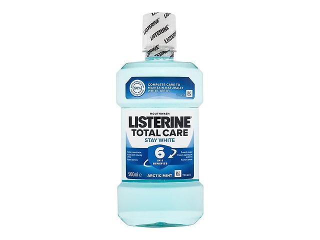 Listerine - Total Care Stay White Mouthwash 6 in 1 - Unisex, 500 ml on Productcaster.