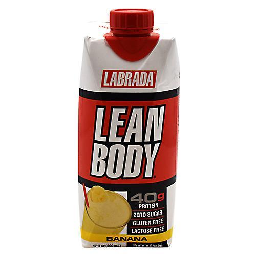 LABRADA NUTRITION Lean Body, Banana 17 oz(Packof 12) (Confezione da 2) on Productcaster.