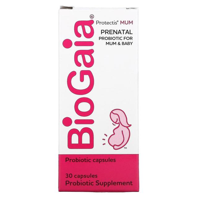 BioGaia, Protectis MUM, Prænatal Probiotisk, 30 kapsler on Productcaster.