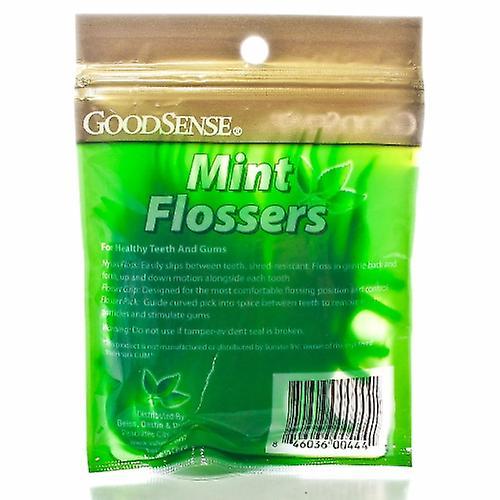 Fil dentaire Good Sense Mint, 50 compte (paquet de 4) on Productcaster.