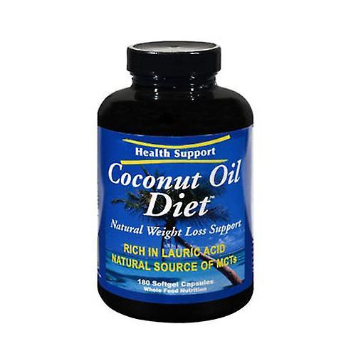 Health Support Coconut Oil Diet, 180 Cap (Pack of 1) on Productcaster.