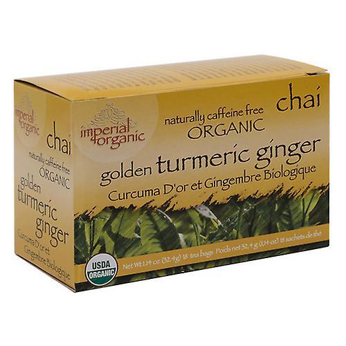 UNCLE LEE'S TEA Uncle Lees Tea Imperial Organic Golden Turmeric Ginger Chai ,18 Bolsas on Productcaster.