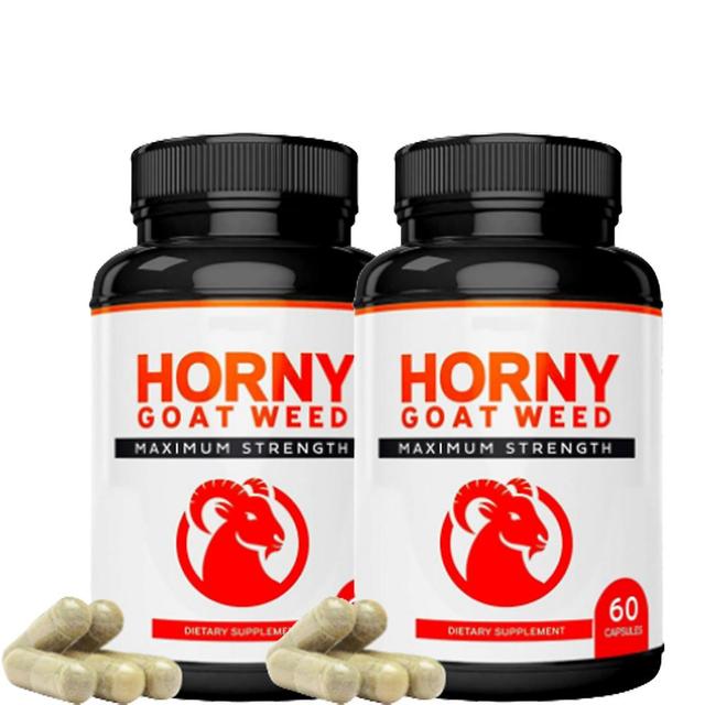 Horny Goat Weed For Men And Women | Maca Root-ginseng-yohimbine-tribulus-l-arginine Endurance-circulation-joint And Back Support - 60 Tablets 1-pac... on Productcaster.