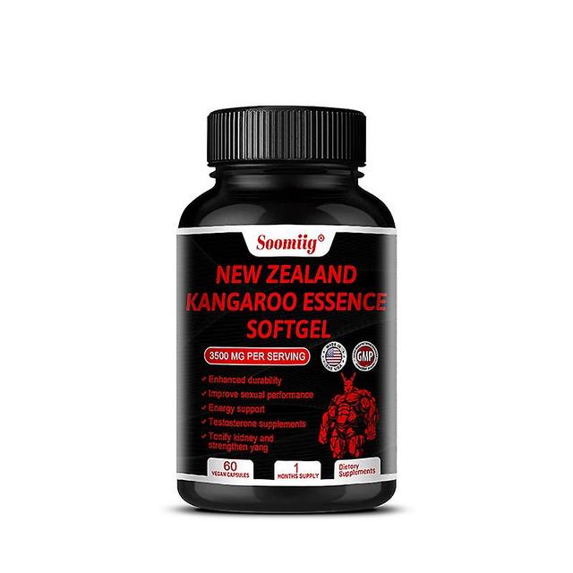 Visgaler Kangaroo Extract Boosts Sexual Performance Immune System Enhances Blood Flow Energy Support Testosterone Supplement For Men 60 count-1 bottle on Productcaster.