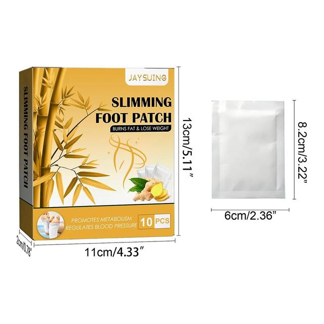 Nuovo Detox Foot Patch Pads Tossine per il corpo Pulizia Zenzero Adesivo Bambù Naturale Zenzero Piedi Per Sollievo Dallo Stress Sonno Profondo, y0004 on Productcaster.