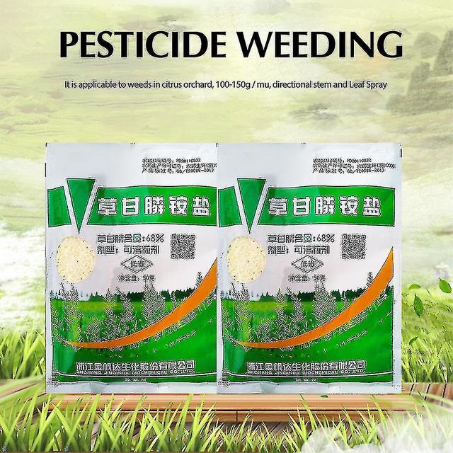 50% Glyphosate Ammonium Weed Killer Easy To Use Soluble Environmentally Friendly 50g Weed Killer For Ochard -jx on Productcaster.