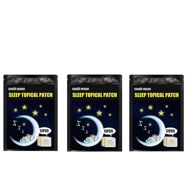 1-3packs Safe Sleep Patches Natural Sleeping Improve Aid Patch Care Adults Rest Verlicht vermoeidheid 3verpakkingen on Productcaster.